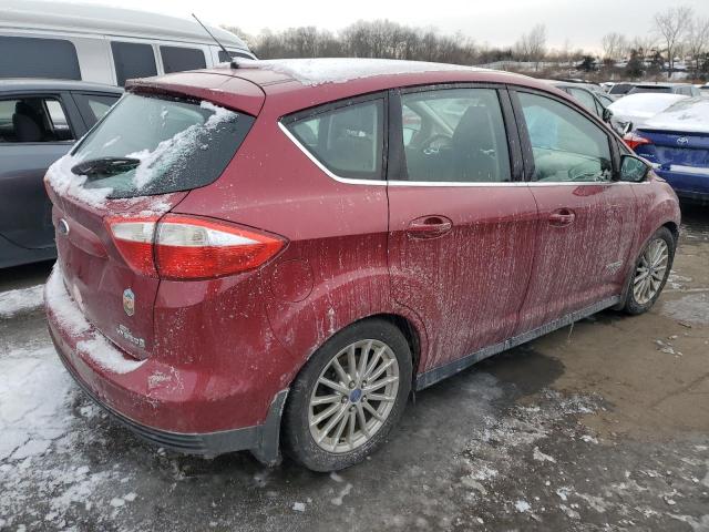 1FADP5BUXDL505077 - 2013 FORD C-MAX SEL RED photo 3