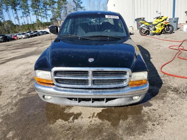 1B7GL2AN7YS608013 - 2000 DODGE DAKOTA QUAD BLACK photo 5