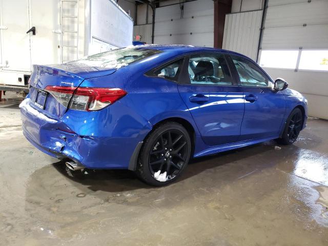 2HGFE2F51PH562281 - 2023 HONDA CIVIC SPORT BLUE photo 3