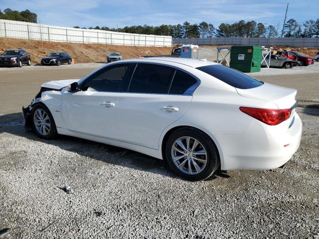 JN1EV7AP3HM741312 - 2017 INFINITI Q50 PREMIUM WHITE photo 2