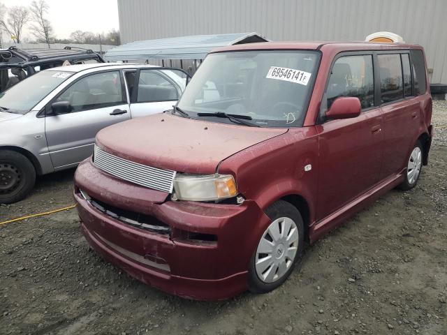 JTLKT324664064938 - 2006 TOYOTA SCION XB BURGUNDY photo 2