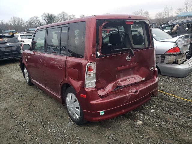 JTLKT324664064938 - 2006 TOYOTA SCION XB BURGUNDY photo 3