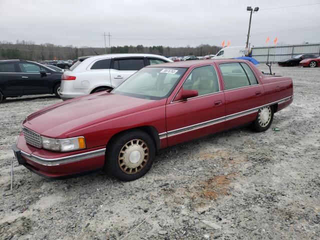 1G6KD52Y0TU281147 - 1996 CADILLAC DEVILLE BURGUNDY photo 1