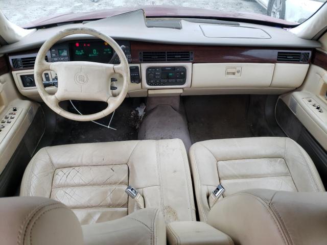 1G6KD52Y0TU281147 - 1996 CADILLAC DEVILLE BURGUNDY photo 8