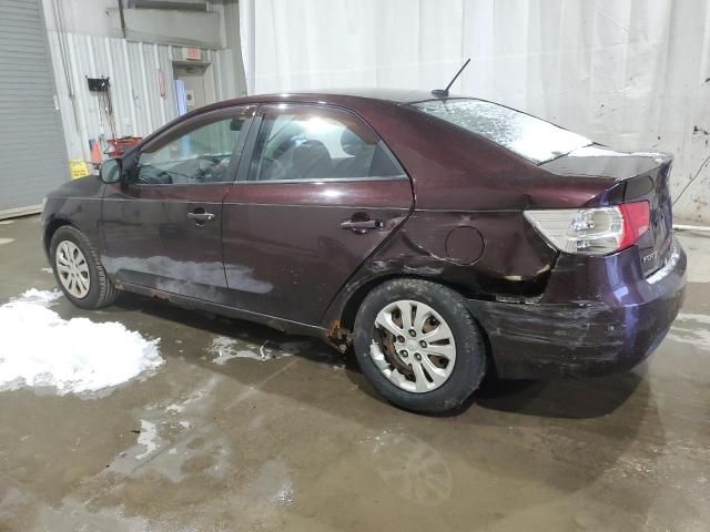 KNAFU4A24A5131987 - 2010 KIA FORTE EX MAROON photo 2