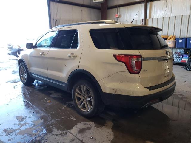 1FM5K8D80KGA42978 - 2019 FORD EXPLORER XLT WHITE photo 2