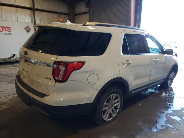 1FM5K8D80KGA42978 - 2019 FORD EXPLORER XLT WHITE photo 3