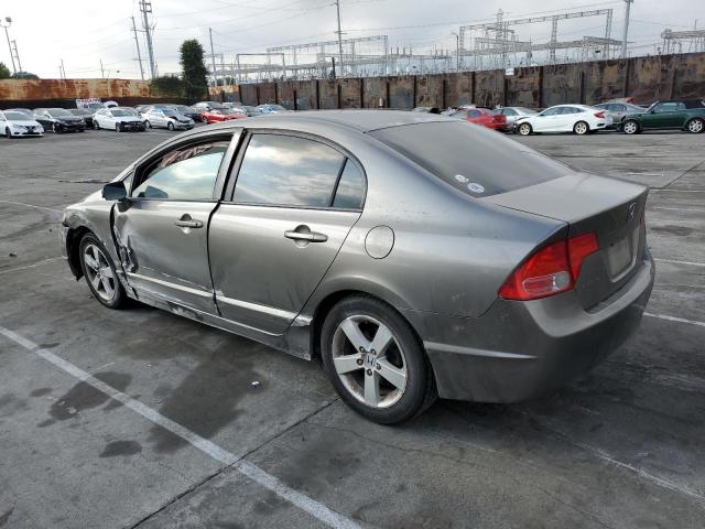 1HGFA16817L065668 - 2007 HONDA CIVIC EX GRAY photo 2