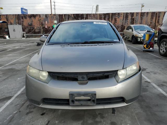 1HGFA16817L065668 - 2007 HONDA CIVIC EX GRAY photo 5