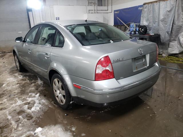 WVWAD63B25E058565 - 2005 VOLKSWAGEN PASSAT GLS GRAY photo 2