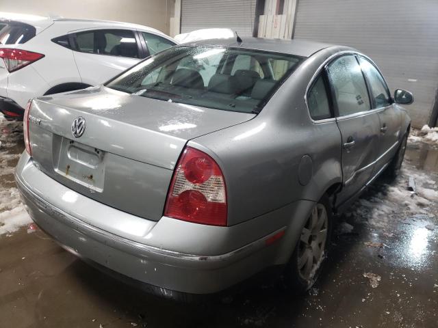 WVWAD63B25E058565 - 2005 VOLKSWAGEN PASSAT GLS GRAY photo 3