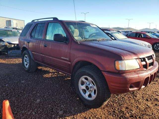 4S2CK58W934313238 - 2003 ISUZU RODEO S RED photo 4