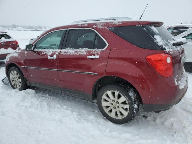 2CNFLNEC4B6202184 - 2011 CHEVROLET EQUINOX LT BURGUNDY photo 2