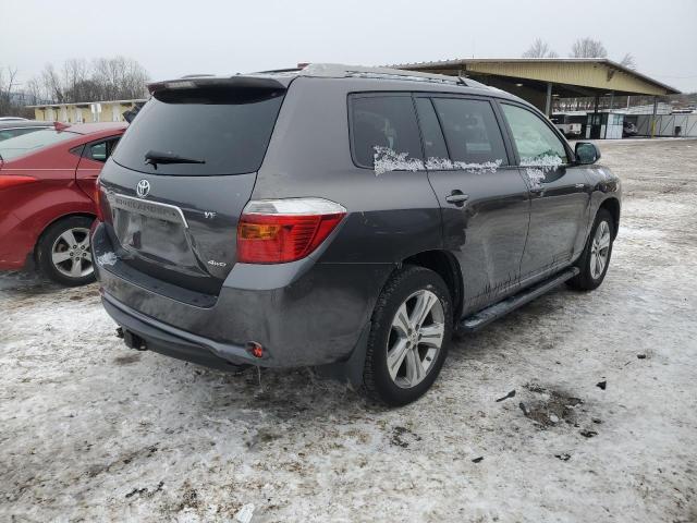 JTEES43A782085233 - 2008 TOYOTA HIGHLANDER SPORT GRAY photo 3