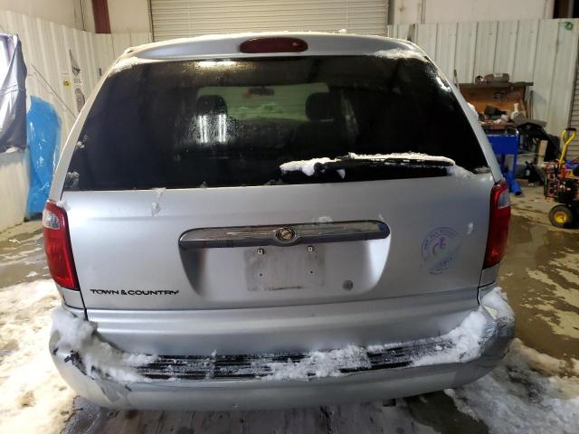 1A4GP45R96B692257 - 2006 CHRYSLER TOWN & COU ვერცხლისფერი ფოტო 6