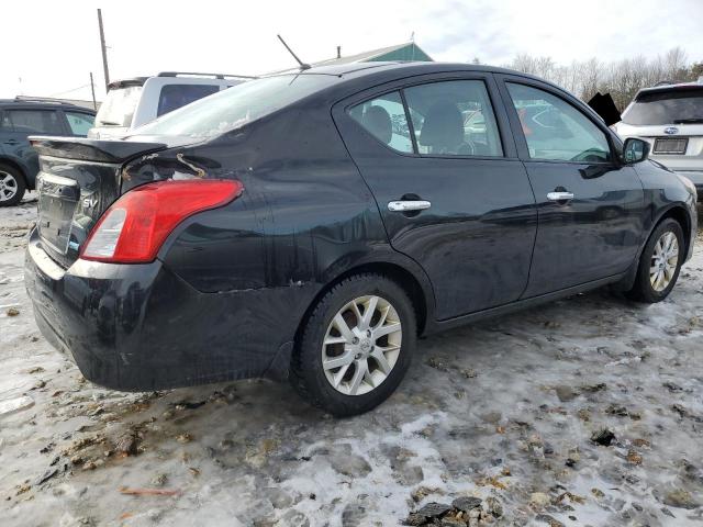 3N1CN7AP1GL827279 - 2016 NISSAN VERSA S BLACK photo 3