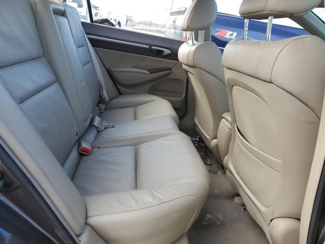 19XFA16919E033046 - 2009 HONDA CIVIC EXL ნაცრისფერი ფოტო 10