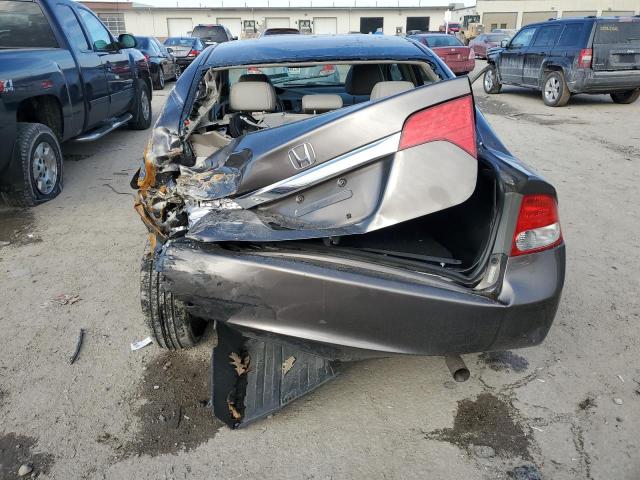 19XFA16919E033046 - 2009 HONDA CIVIC EXL ნაცრისფერი ფოტო 6