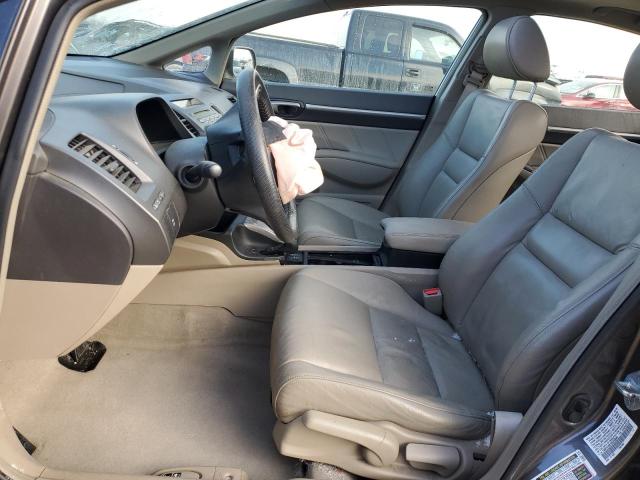 19XFA16919E033046 - 2009 HONDA CIVIC EXL ნაცრისფერი ფოტო 7