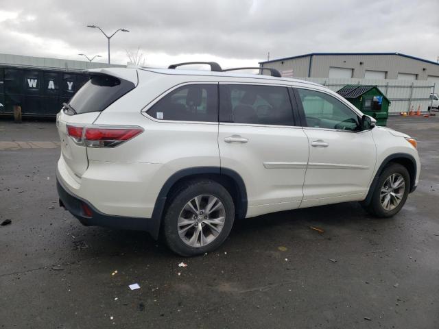 5TDJKRFH5FS073998 - 2015 TOYOTA HIGHLANDER XLE 白色 照片 3