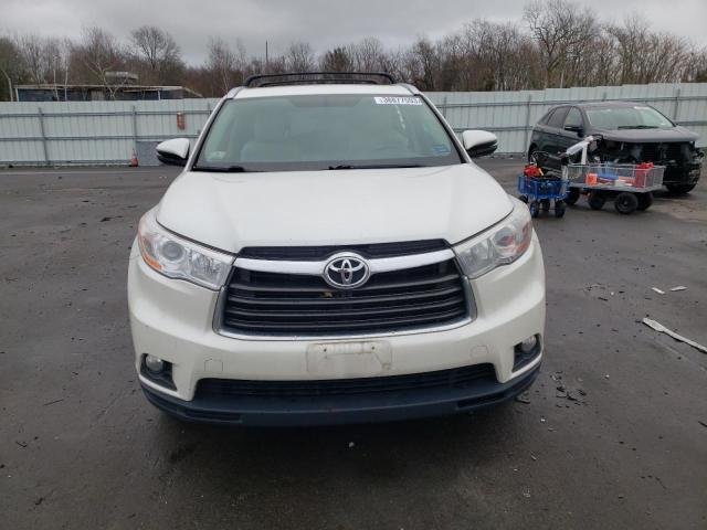 5TDJKRFH5FS073998 - 2015 TOYOTA HIGHLANDER XLE 白色 照片 5