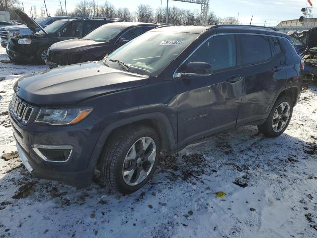 3C4NJDCB4JT349254 - 2018 JEEP COMPASS LIMITED BLUE photo 1