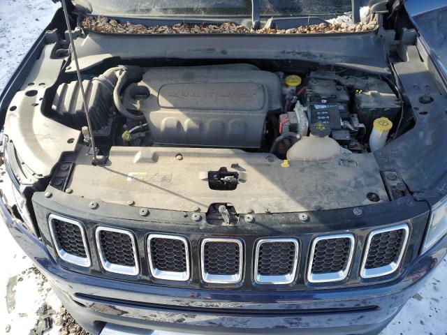 3C4NJDCB4JT349254 - 2018 JEEP COMPASS LIMITED BLUE photo 11