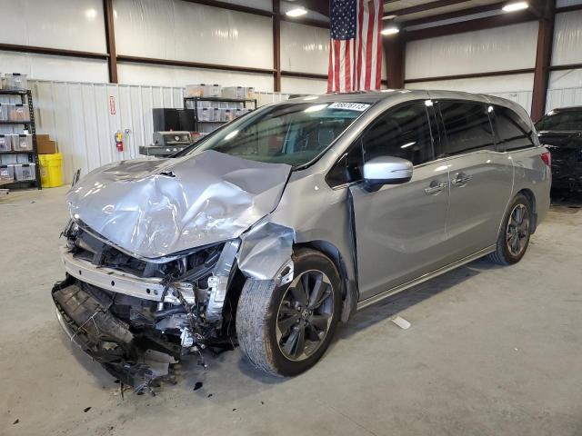 5FNRL6H92MB017779 - 2021 HONDA ODYSSEY ELITE Արծաթագույն լուսանկար 1