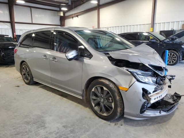 5FNRL6H92MB017779 - 2021 HONDA ODYSSEY ELITE Արծաթագույն լուսանկար 4