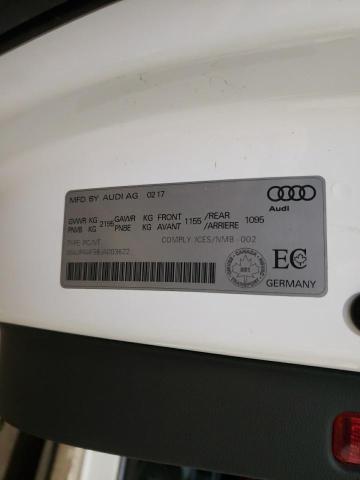 WAUP4AF58JA003622 - 2018 AUDI S5 PREMIUM PLUS 白色 照片 12