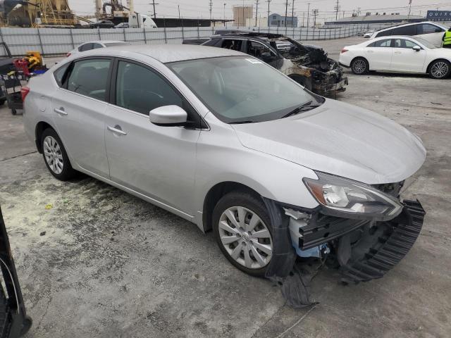 3N1AB7APXKY224648 - 2019 NISSAN SENTRA S SILVER photo 4