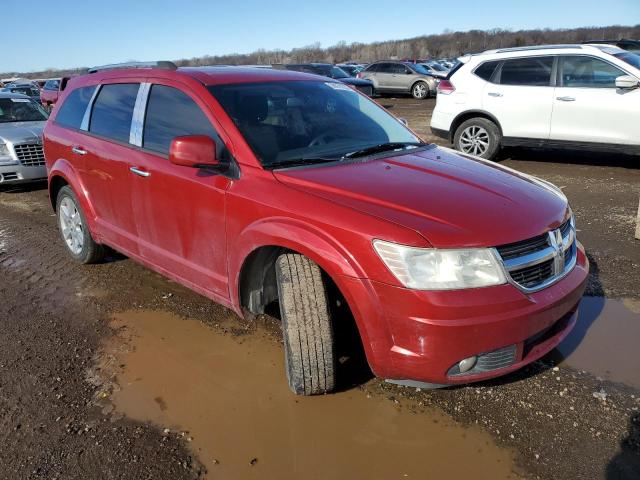 3D4GG67V59T157654 - 2009 DODGE JOURNEY R/T BURGUNDY photo 4