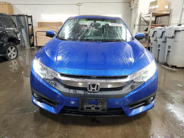 19XFC1F38HE001814 - 2017 HONDA CIVIC EX BLUE photo 5