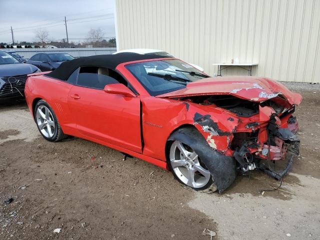 2G1FF3D30F9285546 - 2015 CHEVROLET CAMARO LT RED photo 4