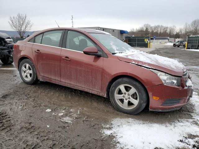 1G1PC5SB9D7169828 - 2013 CHEVROLET CRUZE LT BURGUNDY photo 4