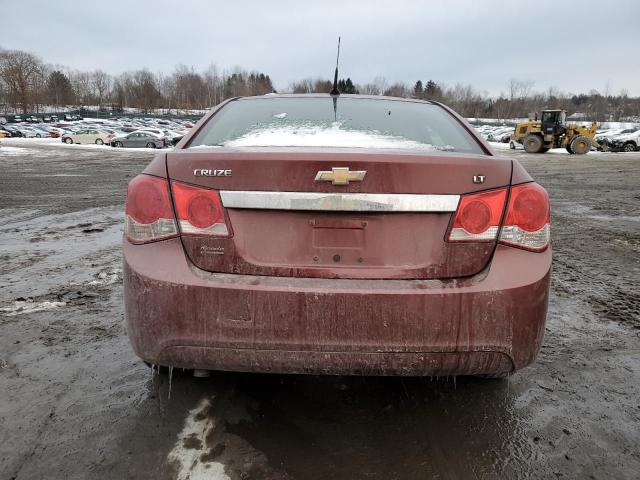 1G1PC5SB9D7169828 - 2013 CHEVROLET CRUZE LT BURGUNDY photo 6