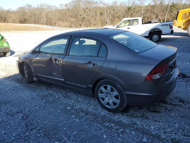 2HGFA1F5XAH559439 - 2010 HONDA CIVIC LX GRAY photo 2