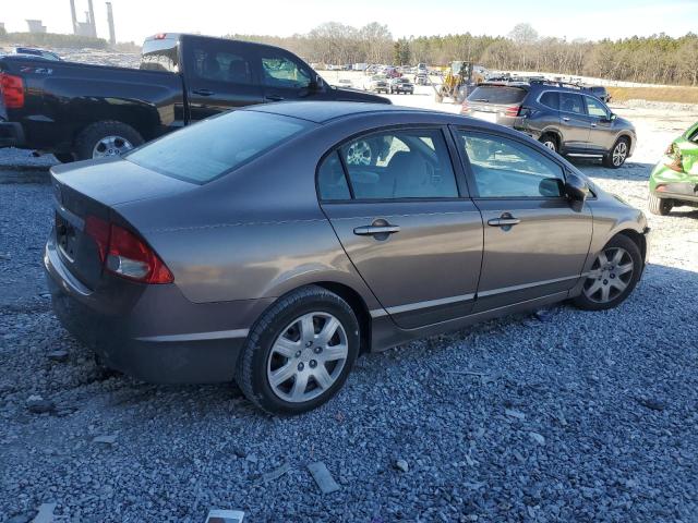 2HGFA1F5XAH559439 - 2010 HONDA CIVIC LX GRAY photo 3