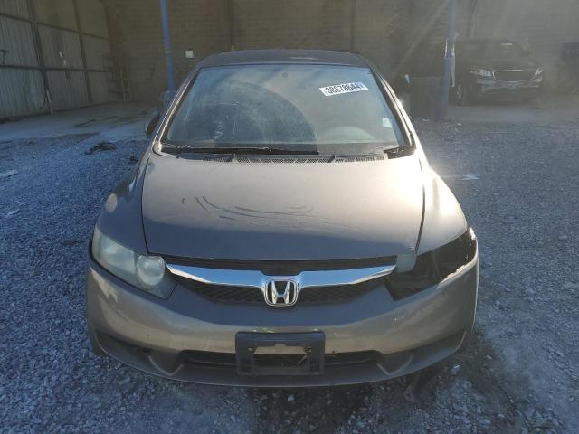 2HGFA1F5XAH559439 - 2010 HONDA CIVIC LX GRAY photo 5