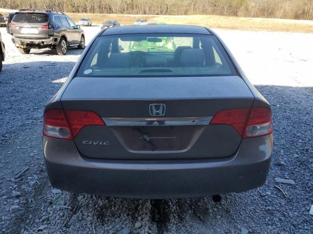 2HGFA1F5XAH559439 - 2010 HONDA CIVIC LX GRAY photo 6