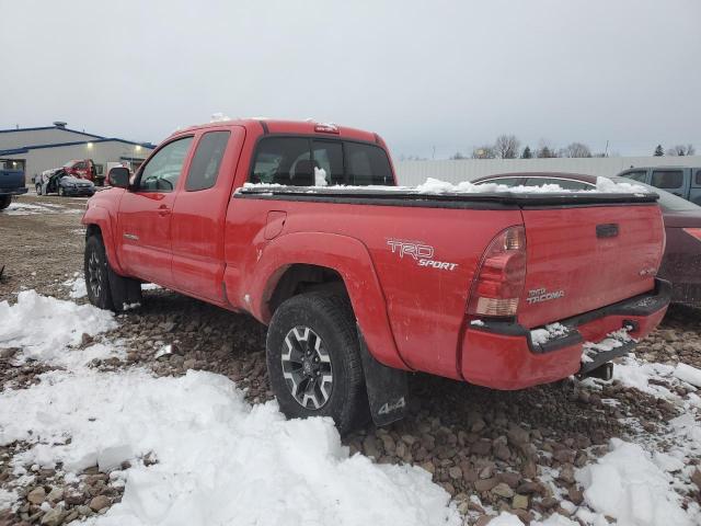 5TEUU42N48Z513334 - 2008 TOYOTA TACOMA ACCESS CAB წითელი ფოტო 2
