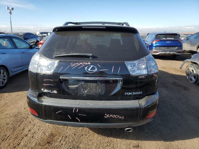 2T2GK31U99C077153 - 2009 LEXUS RX 350 BLACK photo 6