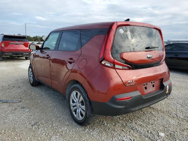 KNDJ23AUXL7011911 - 2020 KIA SOUL LX ORANGE photo 2