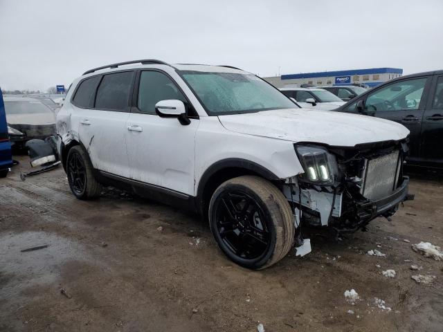 5XYP3DGC9PG348347 - 2023 KIA TELLURIDE EX WHITE photo 4