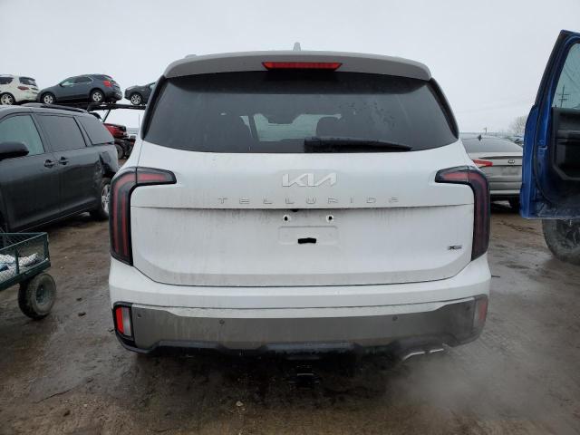 5XYP3DGC9PG348347 - 2023 KIA TELLURIDE EX WHITE photo 6