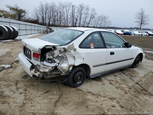 1HGEJ6224TL020874 - 1996 HONDA CIVIC DX WHITE photo 3