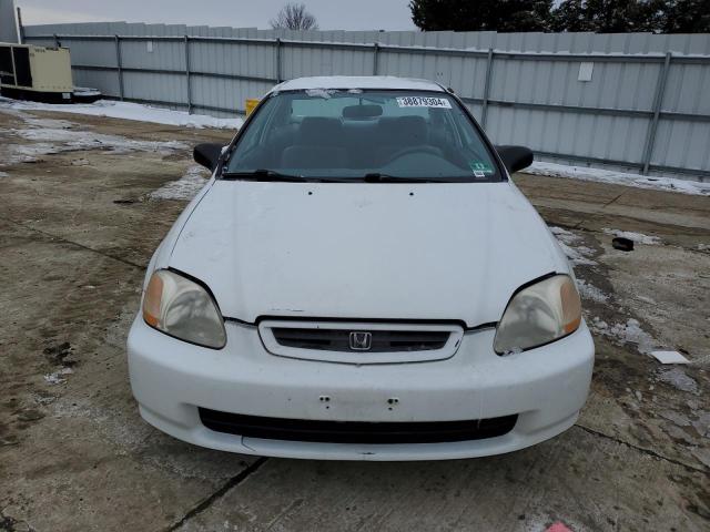 1HGEJ6224TL020874 - 1996 HONDA CIVIC DX WHITE photo 5