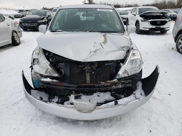 3N1BC1CP1CK243640 - 2012 NISSAN VERSA S SILVER photo 5