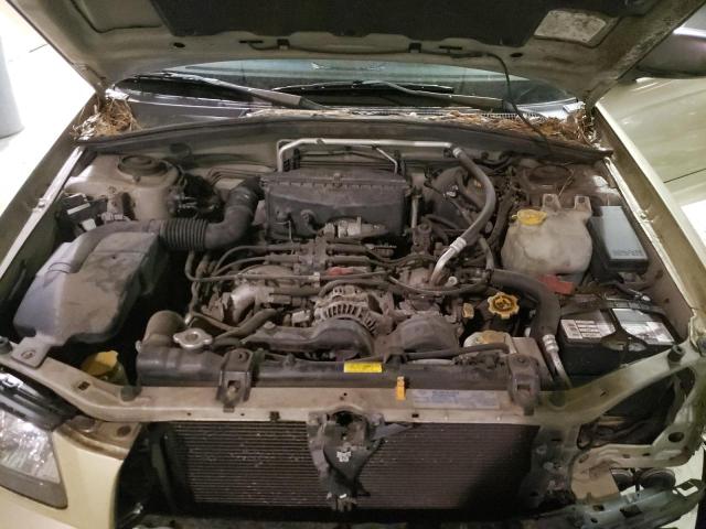 JF1SG65624H758097 - 2004 SUBARU FORESTER 2.5XS Бежевый фото 12