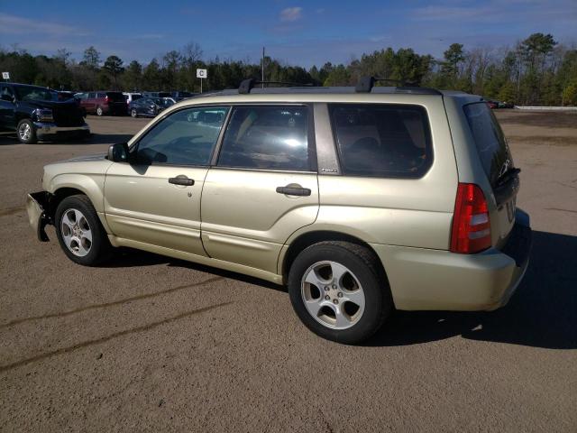 JF1SG65624H758097 - 2004 SUBARU FORESTER 2.5XS BEIGE photo 2